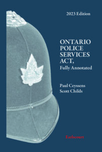 OntPoliceServicesAct2023BOOK-203x300 SCOTT CHILDS, LL.B.  